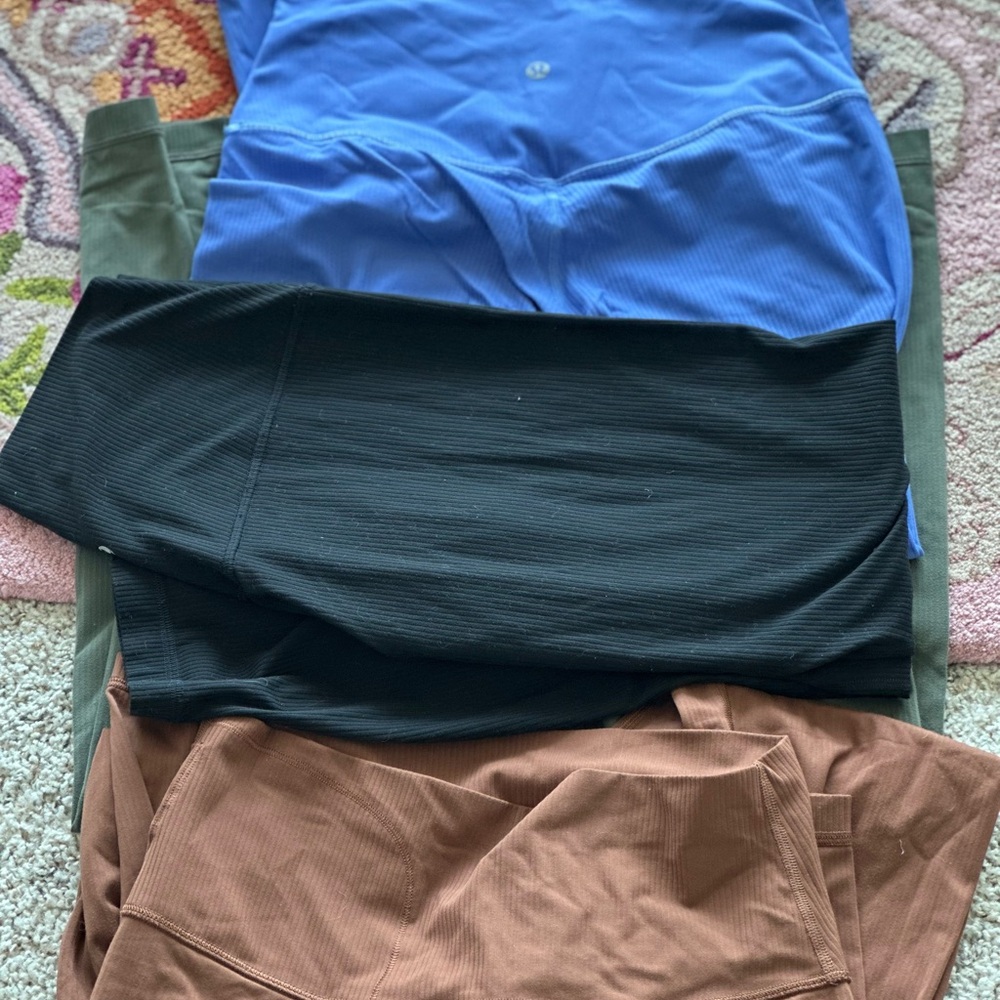 Ribbed Leggings X4 - image 1